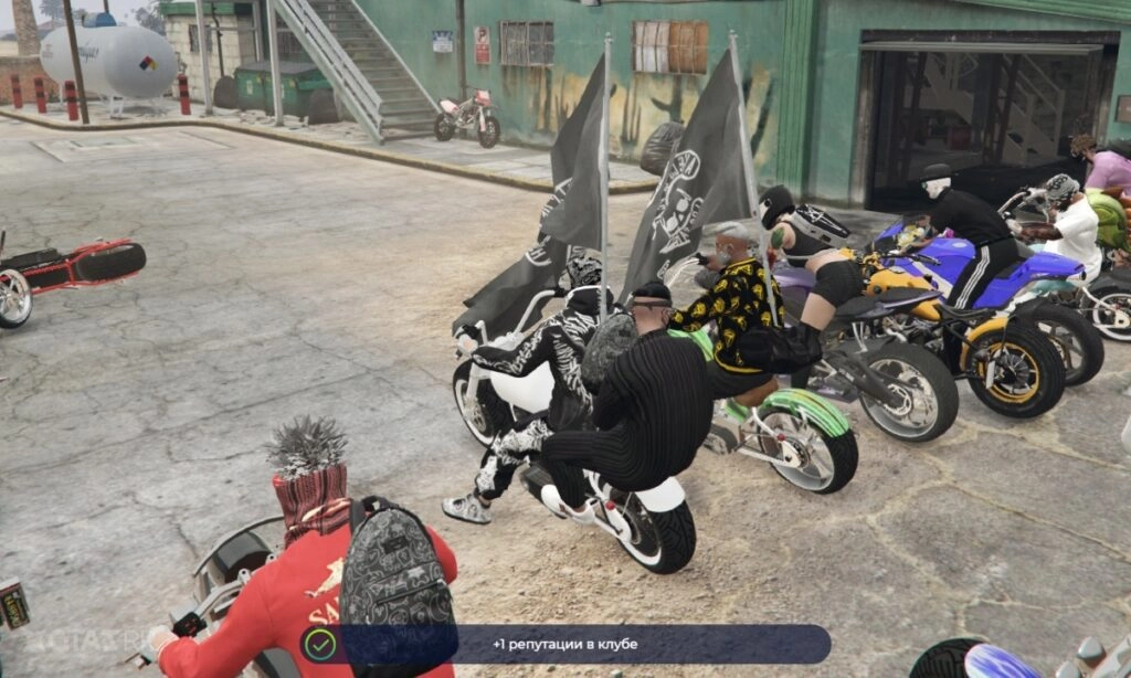 Мотопробег пассажир